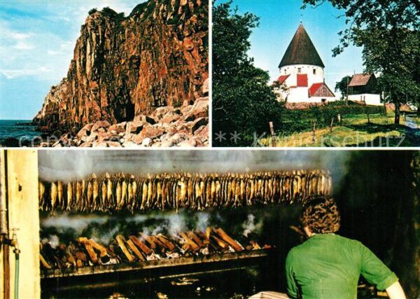 Bornholm Jons Kapel Ols Kirke Fischräucherei