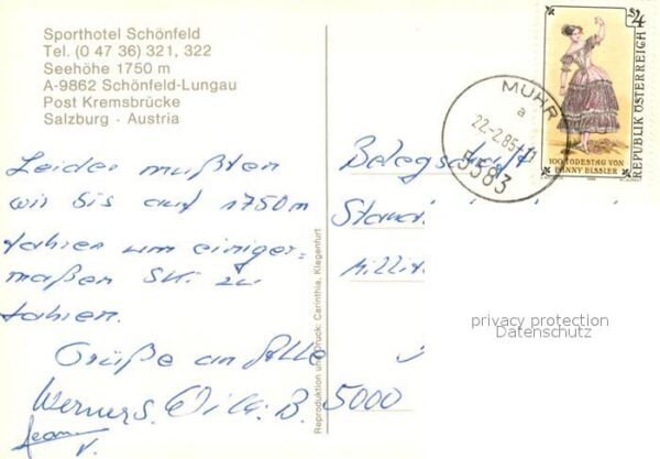 Schoenfeld Lungau Sporthotel Skigebiet – Bild 2