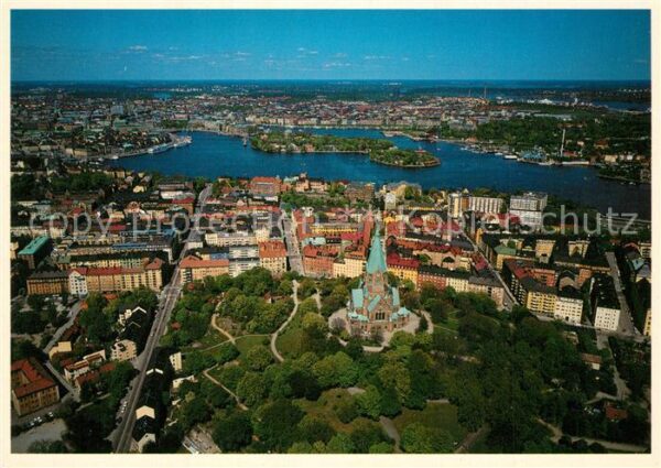 Stockholm Fliegeraufnahme südlicher Stadtteil