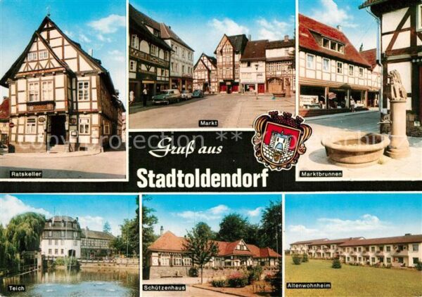 Stadtoldendorf Ratskeller Markt Brunnen Schützenhuas T
