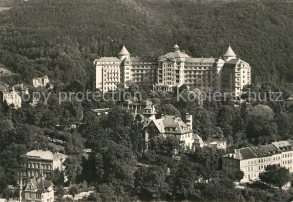 Karlovy Vary Sanatorium Imperial Fliegeraufnahme