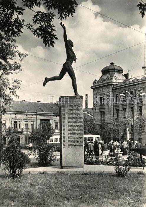 Kassa Kosice Kaschau Slovakia socha maratonca