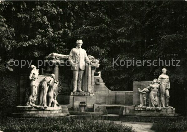 Lazne Jesenik Pomnik Denkmal Priessnitze