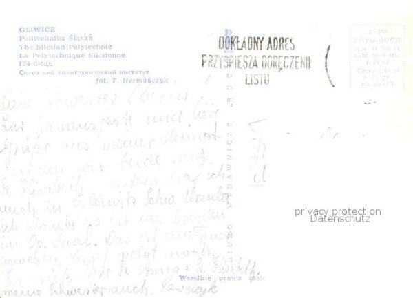 Gliwice Gleiwitz Politechnika Slaska – Bild 2