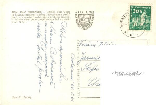 Bohdanec Statni Lazne – Bild 2