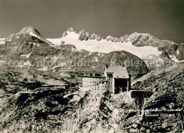 Krippenstein Fliegeraufnahme Berghaus Dachstein