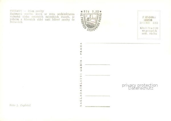 Svitavy Dum osvety – Bild 2