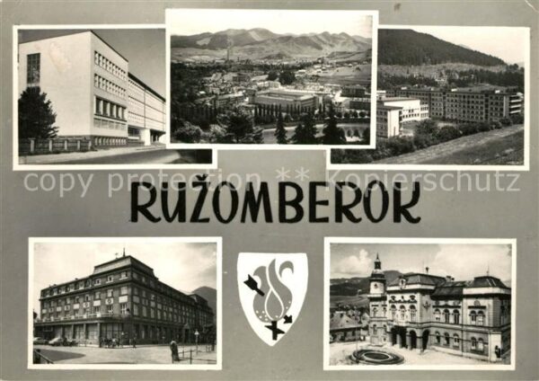 Ruzomberok Rozsahegy Fliegeraufnahme Gebäude