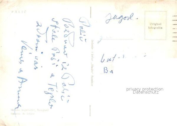 Jugoslawien Yugoslavie Palic Partie am See – Bild 2