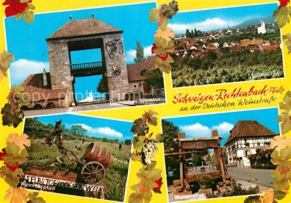 Rechtenbach Schweigen-Rechtenbach Deutsches-Weintor Weinpresse Weinlehrpf