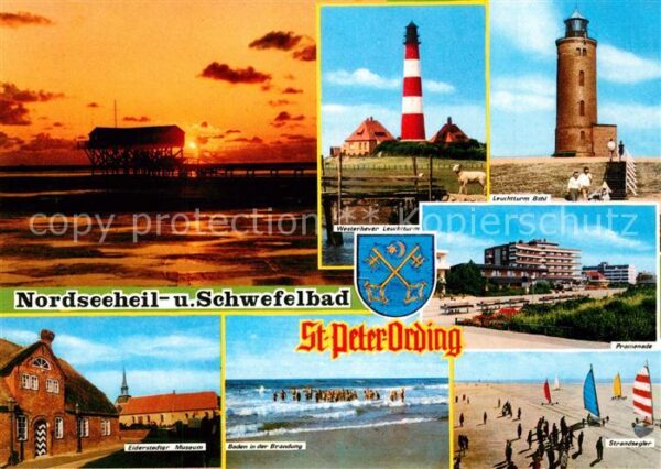 St Peter-Ording Strandsegler Eiderstedter-Museum Leucht