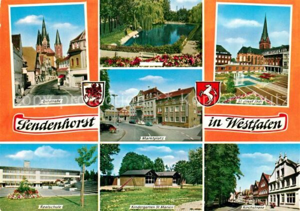Sendenhorst Oststrasse St. Josef-Stift Marktplatz K
