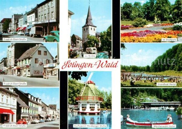 Solingen Kirche Strandbad Märchenwald Heidberger
