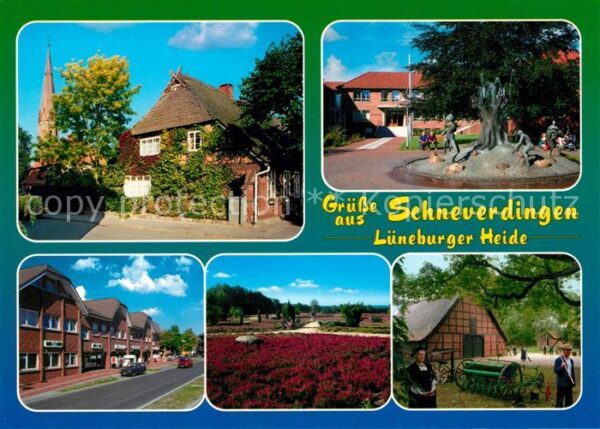 Schneverdingen Lüneburger Heide Fachwerk