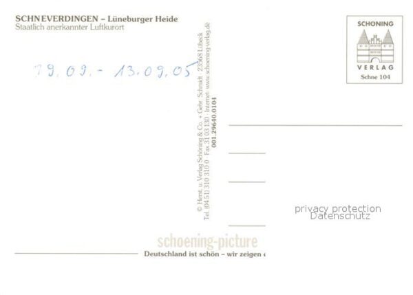 Schneverdingen Lüneburger Heide Fachwerk – Bild 2