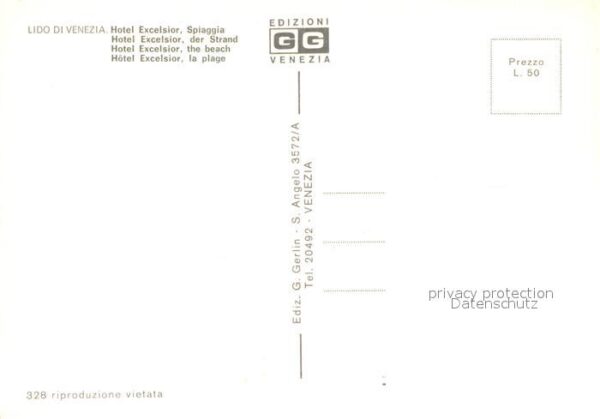 Lido di Venezia Hotel Excelsior Strand – Bild 2