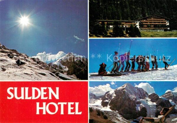 Sulden Solda Sulden Hotel Winter