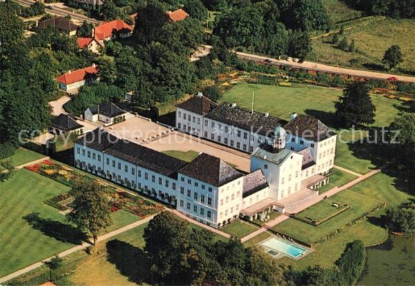 Grasten Fliegeraufnahme Schloss