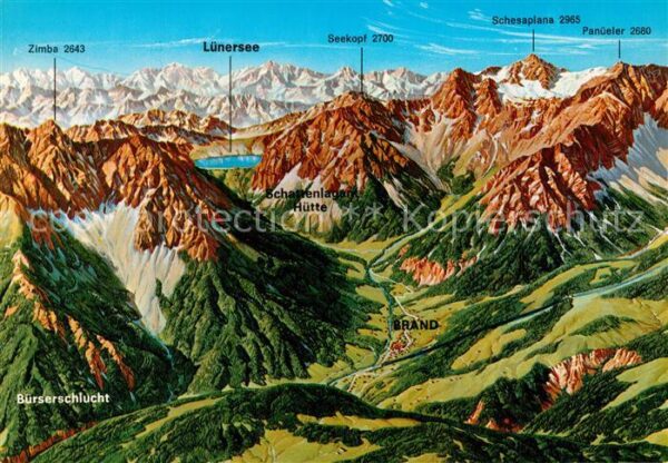 Brandnertal Vorarlberg Panorama