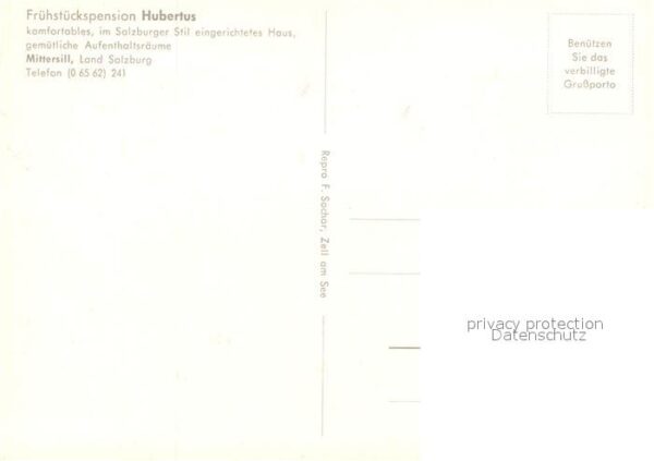 Mittersill Oberpinzgau Frühstückspension Hubertus – Bild 2