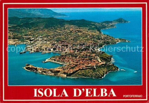 Portoferraio Toscana Fliegeraufnahme