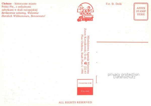Chelmno Kirche Park Rathaus Fliegeraufnahme – Bild 2