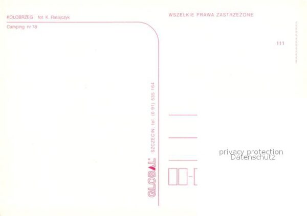 Kolobrzeg Polen Campingplatz – Bild 2