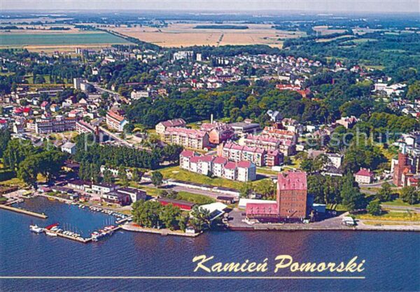 Kamien Pomorski Fliegeraufnahme