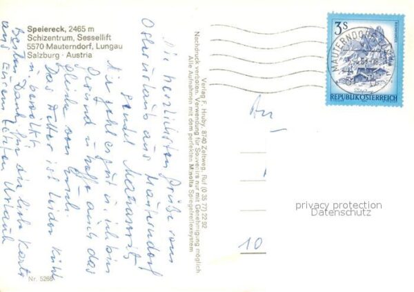Mauterndorf Speiereck Sessellift Winter – Bild 2