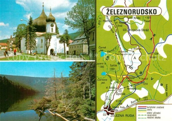 Zeleznorudsko Panoramakarte Kirche