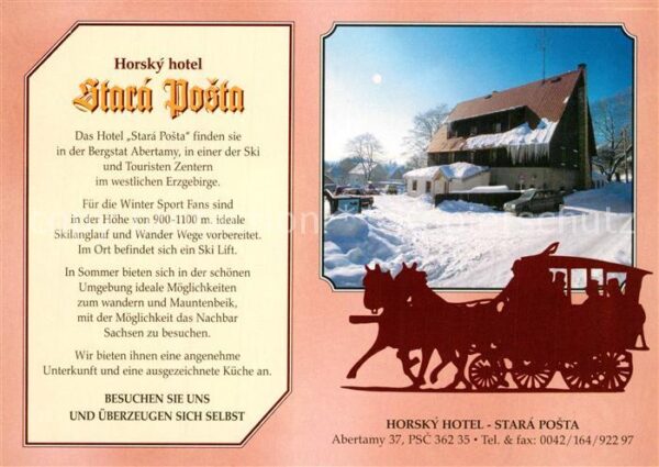 Abertamy Horsky Hotel Stara Posta