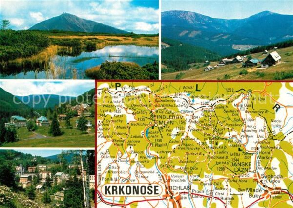 Krkonose Spindler Mühle Janske Lazne