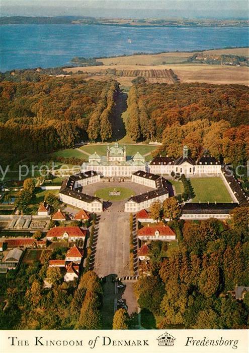 Fredensborg Kingdom of Denmark Fliegeraufnahme