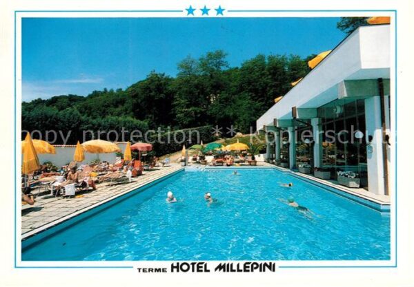 Montegrotto Terme Hotel Millepini Schwimmbad