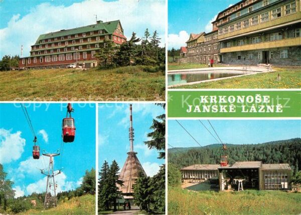 Krkonose Janske Lazne Selbahn Sendeturm Sanatori