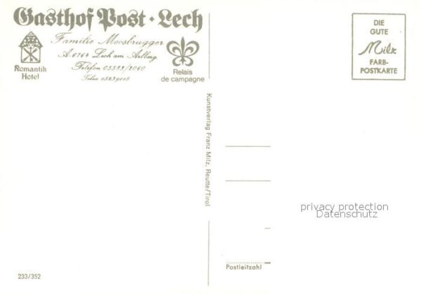 Lech Vorarlberg Gasthof Post – Bild 2