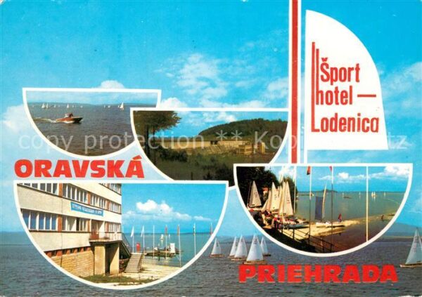 Oravska Priehrada Bootsanlegestelle Sporthotel Lodenica