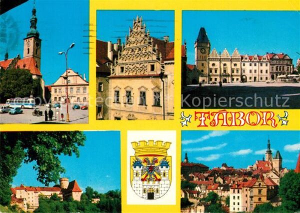 Tabor Czechia Rathaus Marktplatz Schloss