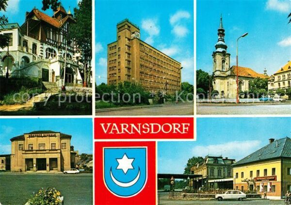 Varnsdorf Restaurant Hradek Rathaus Kirche