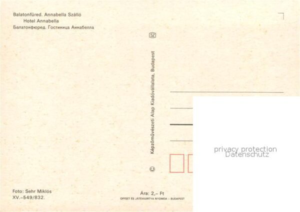 Balatonfuered Hotel Annabella – Bild 2