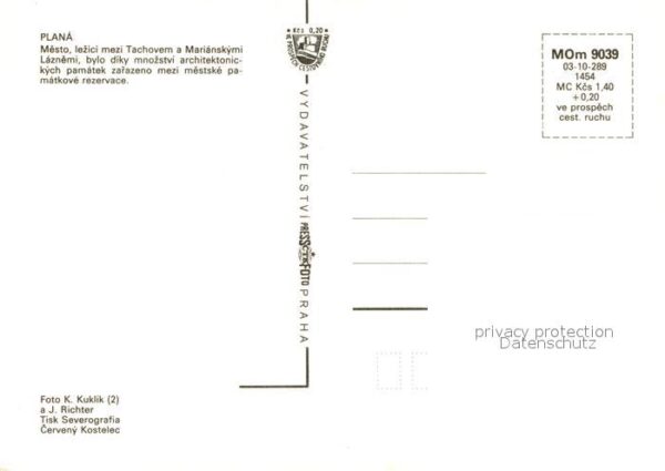 Plana Plan Schloss Denkmal Brunnen – Bild 2