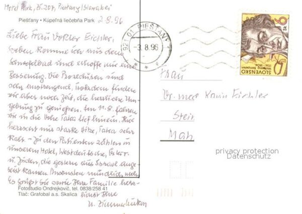 Piestany Kupele liecebna Park – Bild 2