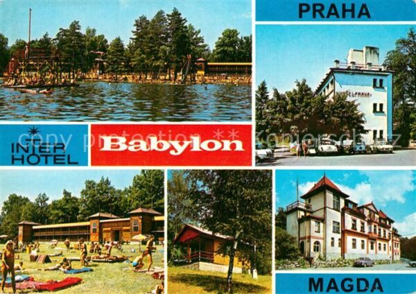 Babylon Babilon Interhotels Praha Magda Strand Liegewie
