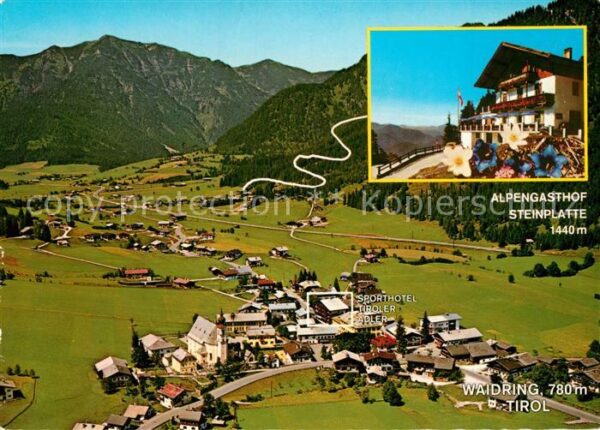 Waidring Tirol Sporthotel Tiroler Adler Alpengasthof S