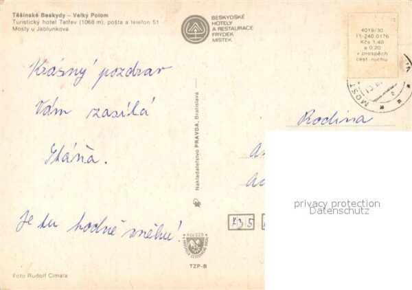 Tesinske Beskydy Hotel Tetrev – Bild 2