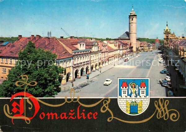 Domazlice Marktplatz Turm