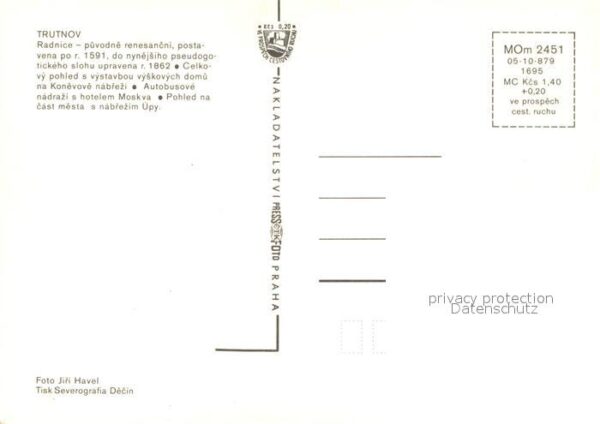 Trutnov Rathaus Stadtansichten Winter – Bild 2