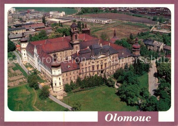 Olomouc Kloster Hradisko Fliegeraufnahme