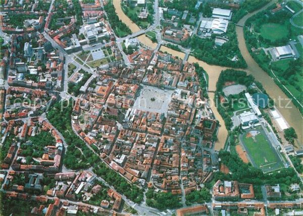 Budejovice Fliegeraufnahme