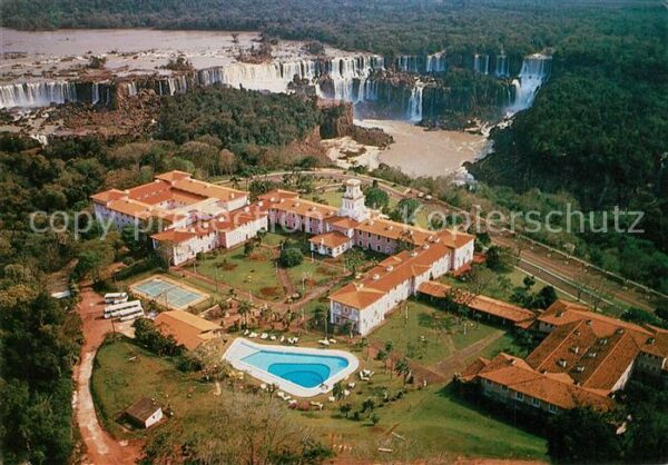 Iguacu Fliegeraufnahme Hotel das Cataratas